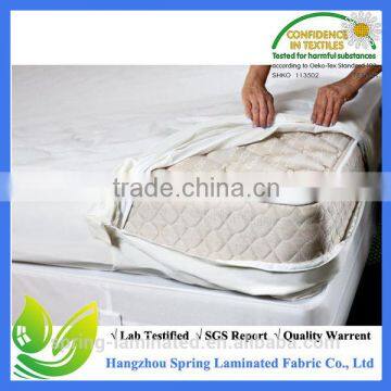 China Wholesale 10 Year Warrenty Waterproof Bed Bug Mattress Encasement