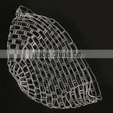 Landing net replacement bag Rubber mesh netting