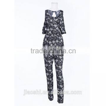 China Manufacturer High Quality Long Pants Plus Size Sexy One Piece Women Jumpsuit for Sale photo-2