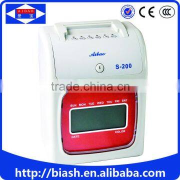 card punch time recorder attendance machine