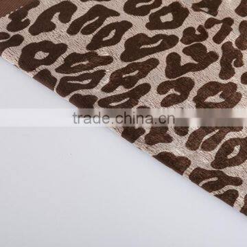 100% polyester knitting soft velvet plush discharge printing fabric long plush printing home textile fabric