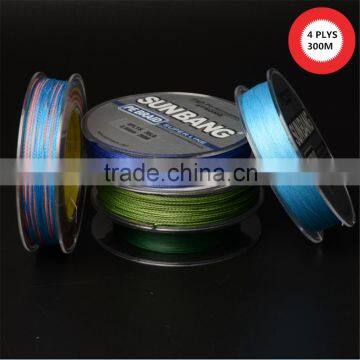 In stock 50lb 8 plys braided pe fishing line spooler