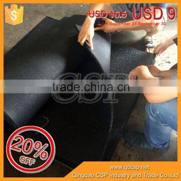 Noise Reduction Elastic Commercial Rubber Flooring Rolls for Gym photo-5