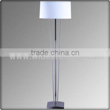 UL CUL Listed Hotel Metal And Fabric Floor Lamp With Three Pipe Body F20141