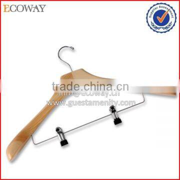 2015 Factory Manufacture Hot Sale Cheap Hotel Coat Wood Hanger