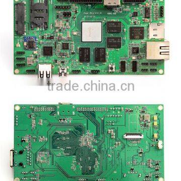 embedded motherboard ARM based platform with RS232x4 and 1xRJ45