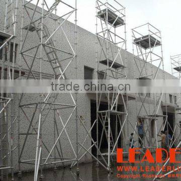 Tubular Aluminum Scaffolding Tower