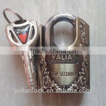 Zinc alloy high security key Wrapped beam padlock