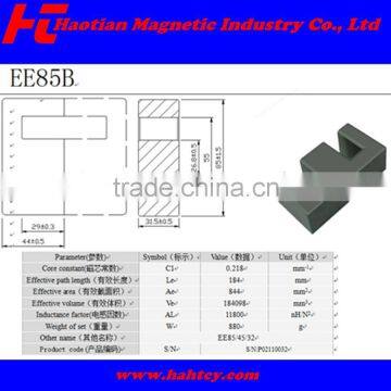 Soft Magnet Ferrite Core for Flyback Transformer EE70 EE85 photo-3