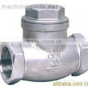 sanitary swing stainless steel wafer check valve and check valve price