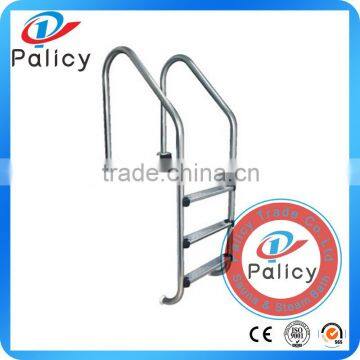 Best quality cheap price 3 step swimming pool equipment stainless steel pool ladder