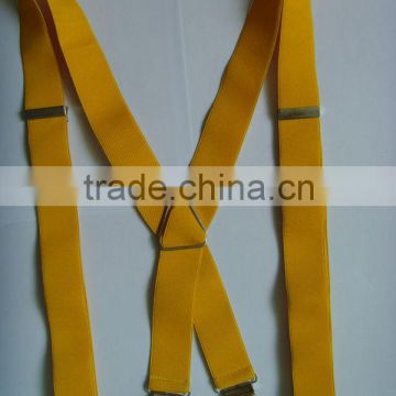 Full length adjustment elastic suspenders