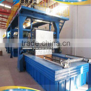 Steel strip hot dip galvanizing line