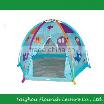 Blue Ocean Adventures Cutie Animal Printing Kids Play Dome Tent