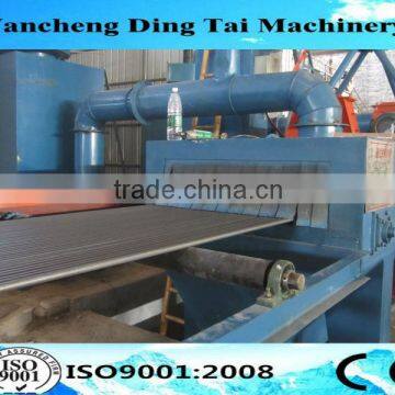 Round steel shot blasting machine/used shot blasting machine