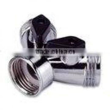 TWO-WAY ZINC THREADED SHUT-OFF VALVE