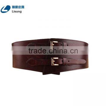 Wide Genuine Leather Elastic Belt Corset Guangzhou