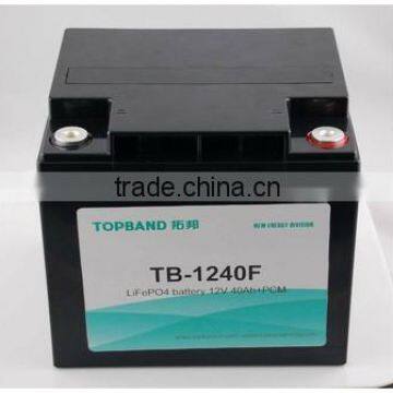 Hot Sale!!! 12V 40AH LiFePO4 battery pack