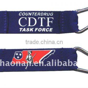 Aluminum custom carabiner lanyard