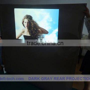 Grey color high quality rear projection film,High quality screen, even in high light environments
