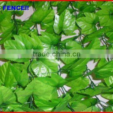 2013 China factory PVC fence top 1 Gargen willow woven willow fence