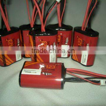 6.6V 2S1P 2300mAh Lifepo4 battery pack for RC models