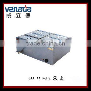 Stainless Steel Table Top Electric Bain Marie with CE Certification