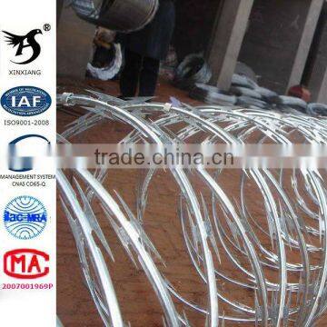 Anping Xinxiang High Quality Razor Barbed Wire CBT65