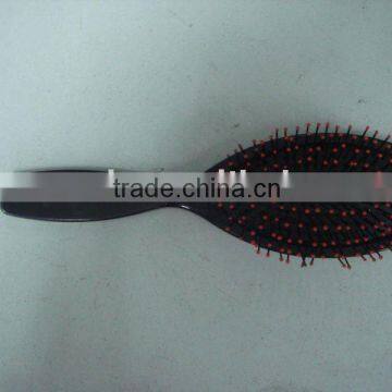 plastic hairbrush