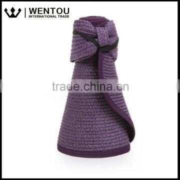 Monogrammed Sunscreen Large Brimmed Foldable Sun Hat photo-4