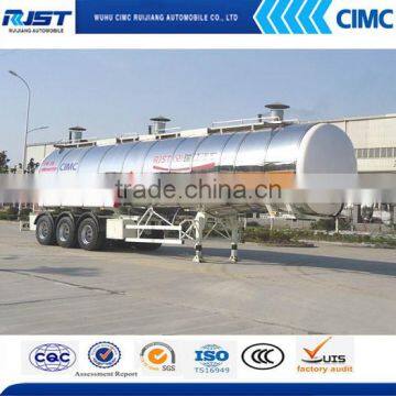 CIMC 42m3 Insulation Fuel Tanker Semi-Trailer Best Price photo-2