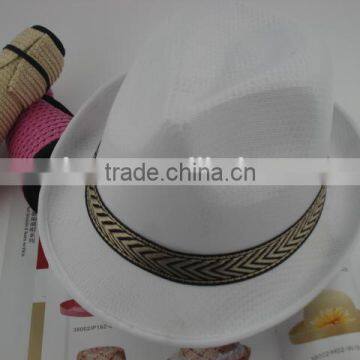 China good supplier hot sell polyester fedora felt hat