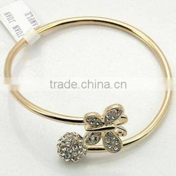 plated gold Butterfly bracelets