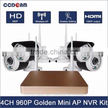 H.264 NVR Kits CCTV Wireless Camera 1.3MP Network Camera IP 2.4ghz Mini USB Wireless Camera with Receiver