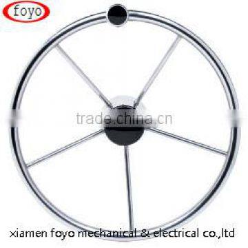 stainless steel yacht steering wheel/destroyer steering wheel