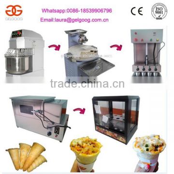 electric stainless steel atomatic pizza cone making machine set for sale