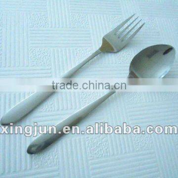 Hotel table spoon and fork set