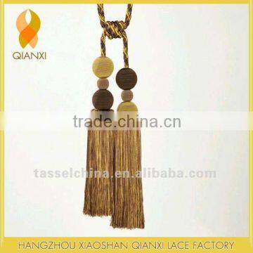 Lace manufacturer wholesale sales features curtain tiebacks