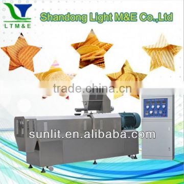 Chinese Preferred Automatic Extruded Fried Corn Chips Equipment