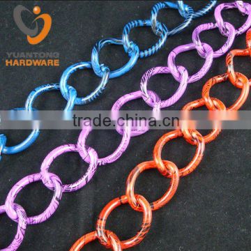 Export fashion design and elegant metal colorful chain