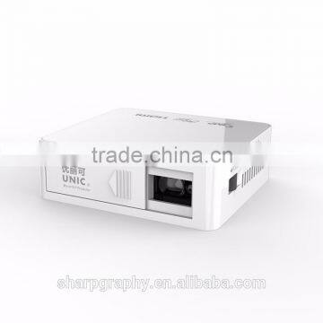 In Stock!!!UNIC Cheap and High Quality Mini DLP Short Focal HD Projector Micro USB Projectors for laptop