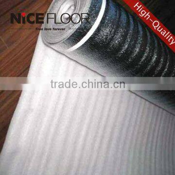 Laminate flooring sheet for underlayment
