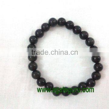 Black Obsidian Stone bracelet : India Chakra Bracelet wholesaler