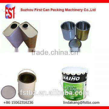 Semi Automatic Paint Chemical Can Making Production line