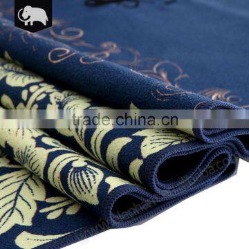 Made in Recycled Material Printing Fast Drying Microfiber Antimicrobial Yoga Towel photo-6