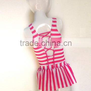 2015 Fation Kids Printed Swimwear Cool Bikini Custom photo-3