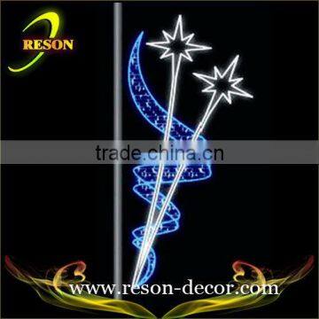 LED pole lighting for garden decoration led wedding decoration