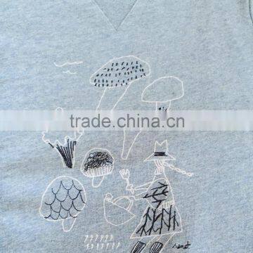 Women T-shirt 100% Cotton Knit Wear Oem Supplier photo-4