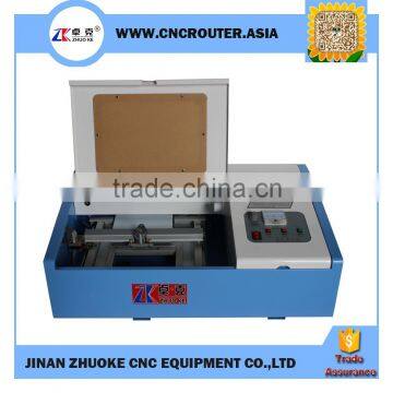 Factory Supply Mini Laser Cutter For Home And Office Using 200*150mm 40W Laser ZK-2015