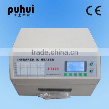 t962a lead free reflow oven/automatic PCB ic soldering/bga machine/puhui/reflow station mini/soldering iron infrared